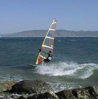 Cutting close to the lighthouse - 6 Jun 2001